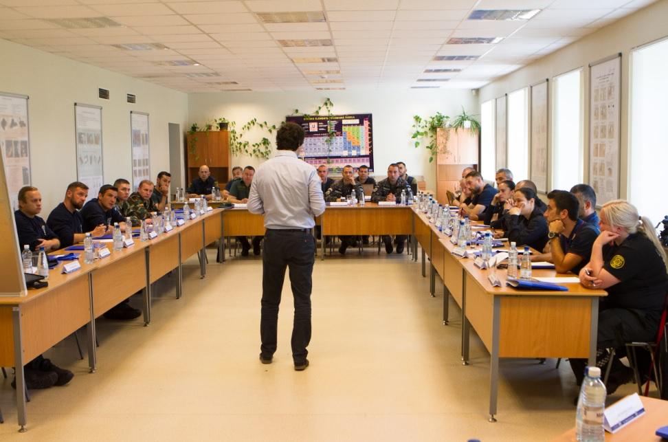 Valsts robežsardzes koledžā norisinās FRONTEX aģentūras kinoloģijas instruktoru apmācību kurss