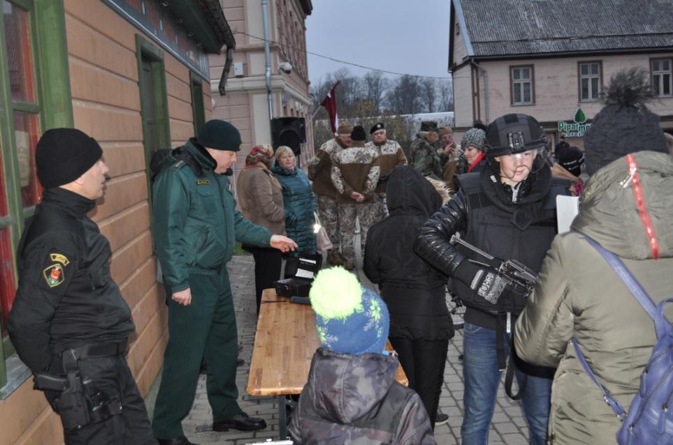 Lāčplēša dienas pasākumi Valsts robežsardzes teritoriālajās pārvaldēs