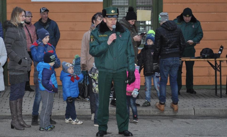 Lāčplēša dienas pasākumi Valsts robežsardzes teritoriālajās pārvaldēs