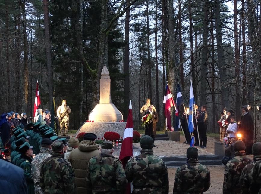 Lāčplēša dienas pasākumi Valsts robežsardzes teritoriālajās pārvaldēs