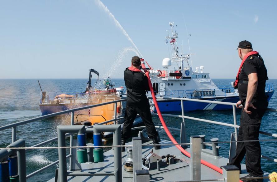 Ventspilī notika starptautiskās operatīvi – taktiskās mācības “RONIS 2018”  