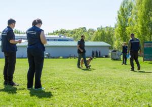 Valsts robežsardzes koledžā norisinās FRONTEX aģentūras kinoloģijas instruktoru apmācību kurss
