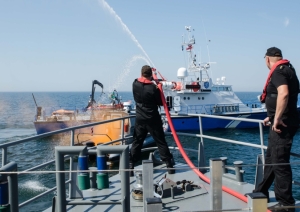 Ventspilī notika starptautiskās operatīvi – taktiskās mācības “RONIS 2018”  