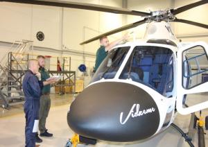 VRS Aviācijas pārvaldes piloti iegūst “Agusta 119 MKII” helikoptera tipa kvalifikāciju