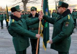 Notika Valsts robežsardzes priekšnieku maiņas ceremonija