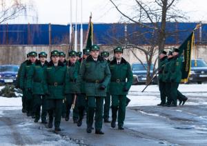 Notika Valsts robežsardzes priekšnieku maiņas ceremonija